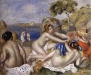 Pierre Renoir Three Bathers with a Crab oil painting